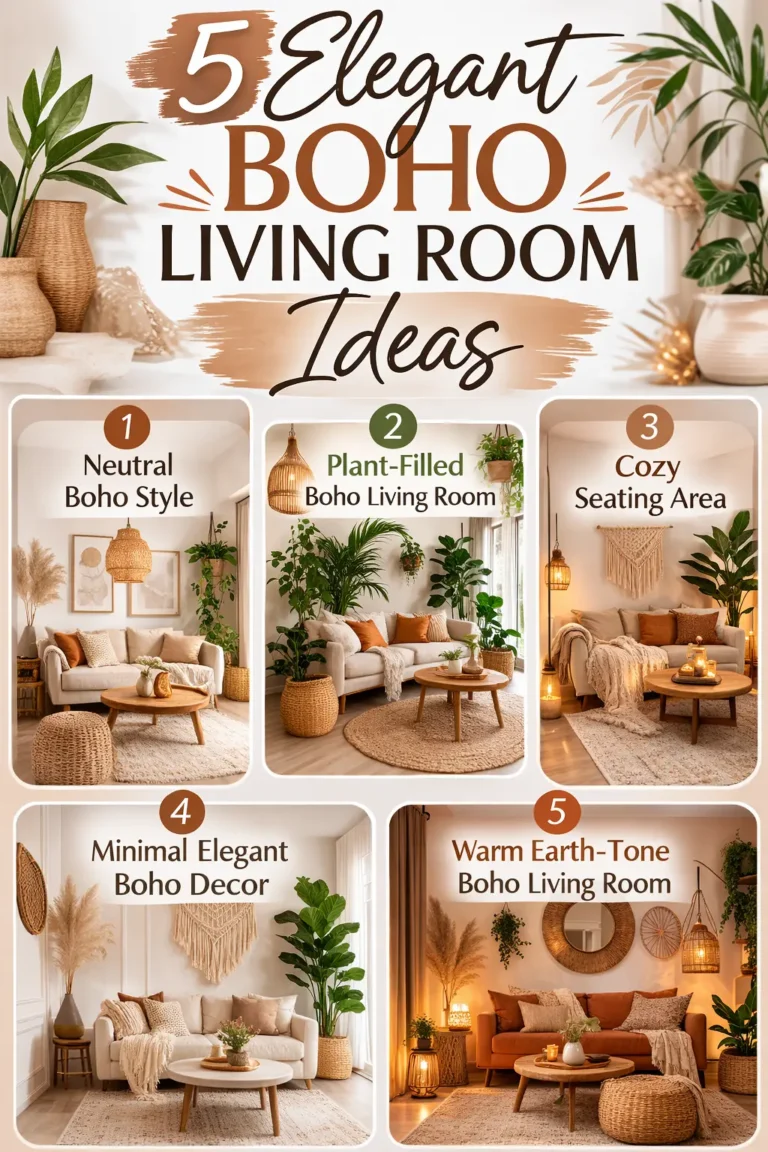 5 Elegant Cozy Living Room Ideas