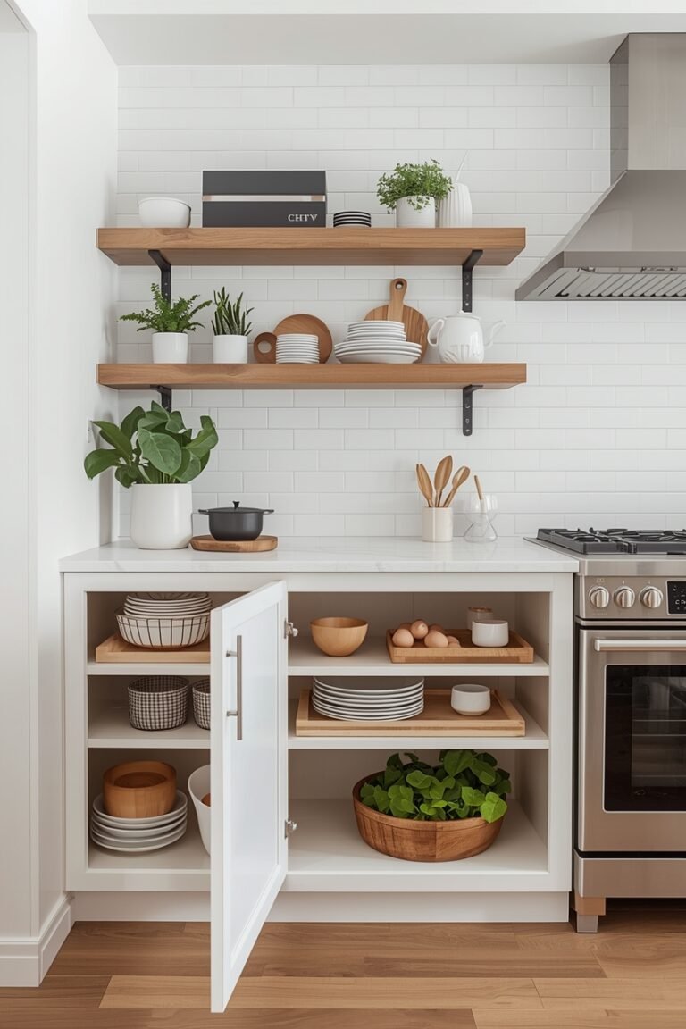 Modern Kitchen Décor with Smart Storage Solutions