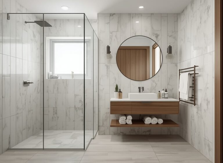 12 Small Bathroom Ideas That Make Tiny Spaces Look Bigger