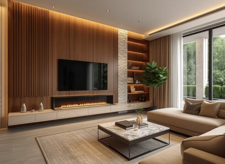 11 Modern TV Wall Designs That Instantly Upgrade Your Living Room